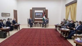 الرئيس يلتقي مع رئيس جهاز المخابرات المصرية
