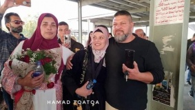 بعد 7 سنوات في الأسر.. الافراج عن أمل طقاطقة