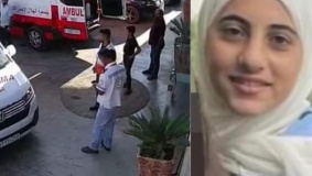 استشهاد طفلة في قريوت 
