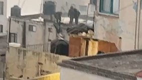 قوات الاحتلال تنكل بجثامين الشهداء الثلاثة في قباطية