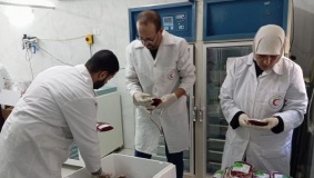 وزارة الصحة: إيصال 800 وحدة دم إلى مستودعاتنا في شمال قطاع غزة