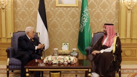 الرئيس يجتمع مع ولي العهد السعودي