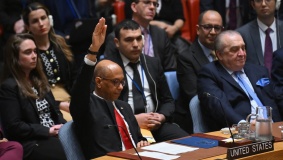 فيتو أمريكي ضد مشروع قرار يطالب بوقف إطلاق النار في غزة