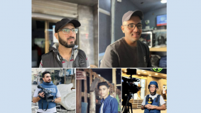 استشهاد 5 صحفيين في قصف على مخيم النصيرات
