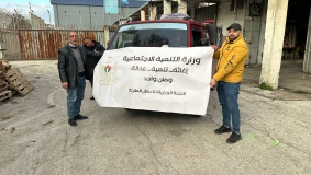 التنمية الاجتماعية تواصل تقديم المساعدات الإغاثية لمحافظات شمال الضفة