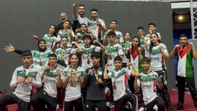 منتخب فلسطين يحقق 20 ميدالية بكأس أفريقيا للمواي تاي