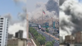 صواريخ من إيران نحو إسرائيل ... والأخيرة ترد بعنف