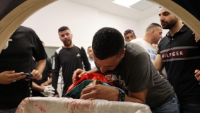 تشييع جثامين شهداء كفر مالك الثلاثة