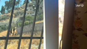 الاحتلال يحاصر منزلاً شرق نابلس
