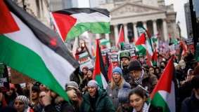 نصرة لفلسطين.. تظاهرات حاشدة في مدن وعواصم عالمية 