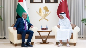 الشيخ يبحث مع رئيس الوزراء القطري القضايا المشتركة