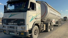 دخول شاحنات غاز ووقود إلى غزة