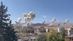 غارات إسرائيلية عنيفة على جرود البقاع اللبناني
