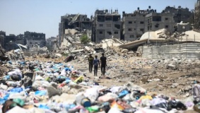 بلدية غزة: ربع مليون طن نفايات تهدد المواطنين