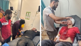 إصابة مواطنين و مسعفين وصحفيين في هجوم للمستوطنين على بيتا