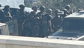 اقتحام منزل الشهيد الأسمر في بيت ريما