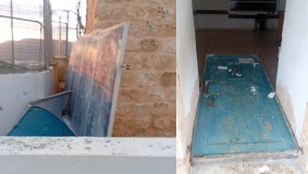 مستوطنون يدمرون ممتلكات مدرسة في خربة ابزيق شمال شرق طوباس