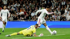 في غياب فينيسيوس.. مبابي يقود ريال مدريد لاكتساح إشبيلية