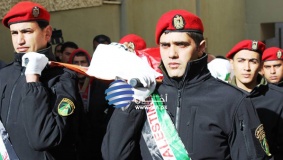 تشييع جثمان الشهيد الطفل هيثم اسماعيل البو في الخليل