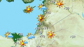 حالة الطقس اليوم وغداً