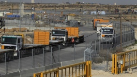 بدء نقل المنتجات الزراعية من غزة إلى الضفة