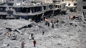 اتفاقية لإزالة ركام الدمار في غزة بـ3 ملايين $