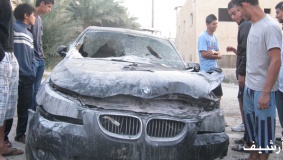 مستوطنون يدمرون 30 مركبة في حوارة