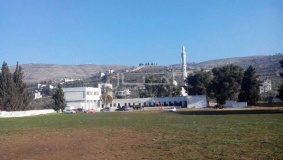مستوطنون يهاجمون مدرسة بورين بنابلس