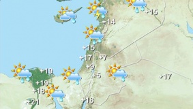 منخفض ماطر يضرب البلاد حتى الجمعة