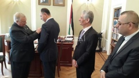 السفير فائد مصطفى ينهي مهامه سفيراً بروسيا