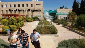 إصابات بالاختناق في مواجهات أمام حرم جامعة القدس
