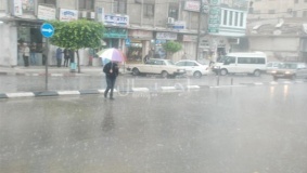 الدفاع المدني يعلن حالة الطوارئ بالظروف الجوية السائدة