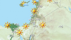 الحرارة أعلى من معدلها بحدود 4 درجات