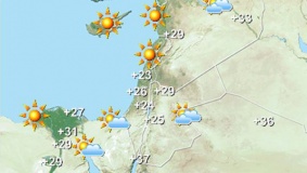 الأرصاد: اجواء حارة نسبياً وجافاً