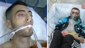 نقل المحرر جعفر عوض لمشفى المطلع بحالة حرجة