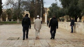 حراسة مشددة لتأمين إقتحام مستوطن للأقصى