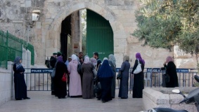 اعتقال مقدسية أثناء خروجها من الأقصى