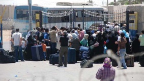 بعد اغلاق  3 أشهر.. فتح معبر رفح اليوم وغداً