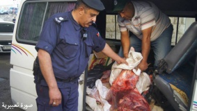 سلفيت: ضبط وأتلاف 250 كغم من اللحوم الفاسدة