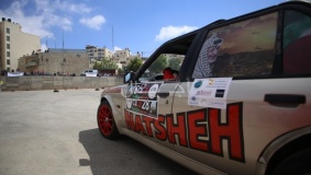 بالصور: سباق السرعة  بتنظيم من الاتحاد الفلسطيني لرياضة السيارات