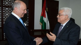 الرئيس يؤكد تطابق الأفكار الفلسطينية والفرنسية