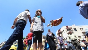 بالصور: اجواء العيد في مدينة رام الله