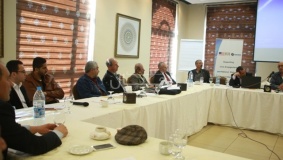 بالصور: ورشة عمل لدعم الحوار الوطني من خلال وسائل الاعلام