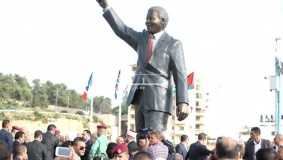 مانديلا في فلسطين