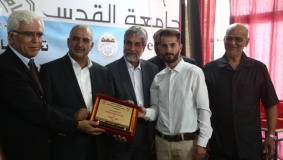 حفل تكريم عدد من المؤسسات الاعلامية الفلسطينية