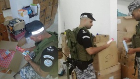 اتلاف 2 طن مواد تجميل منتهية الصلاحية بجنين