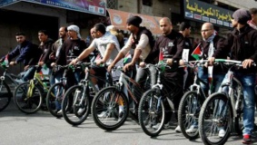 سباق دراجات برام الله ضمن أسبوع منهاضة الأبارتهايد