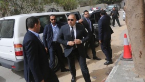 الوفد المصري يغادر غزة متوجهاً لرام الله