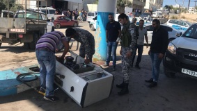 ضبط آلاف لترات الوقود المهرب غرب رام الله