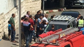 إنقاذ 3 أطفال في حالة اختناق داخل مركبة وسط طولكرم
